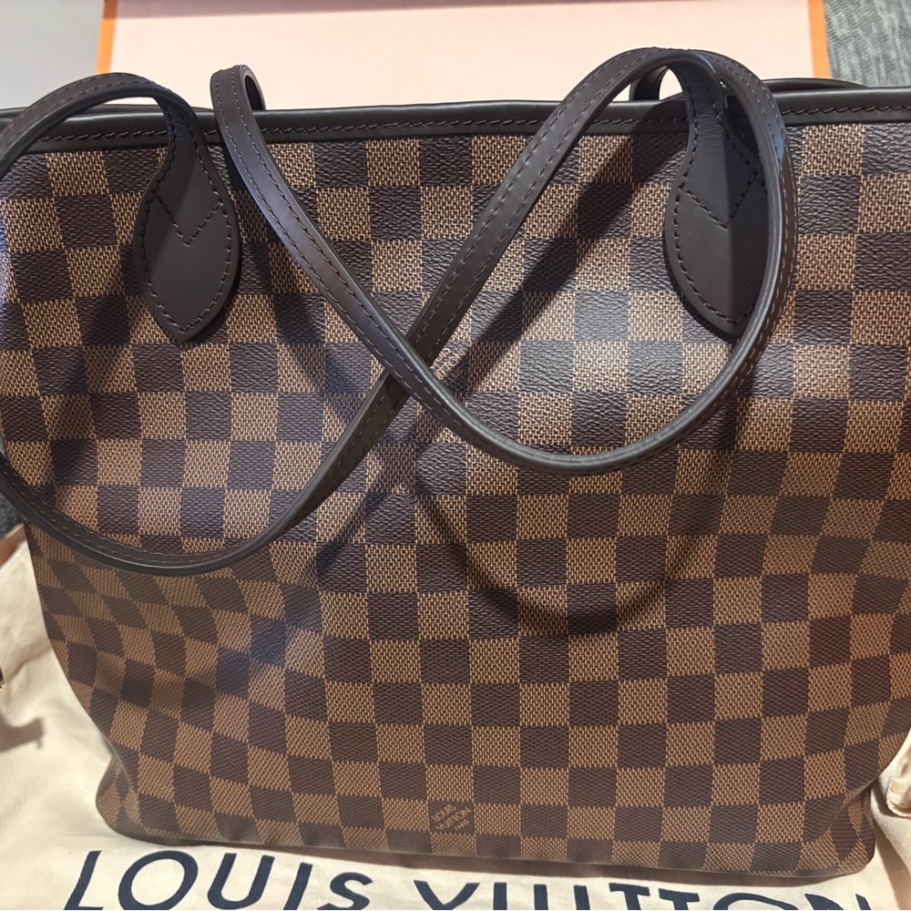 Louis Vuitton Damier Ebene Tote Bag